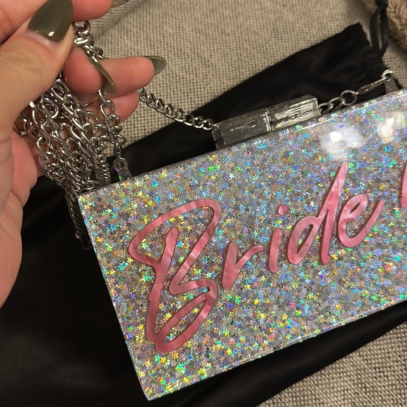 Rae of Light Custom Bride Bag - Picture 5 of 6